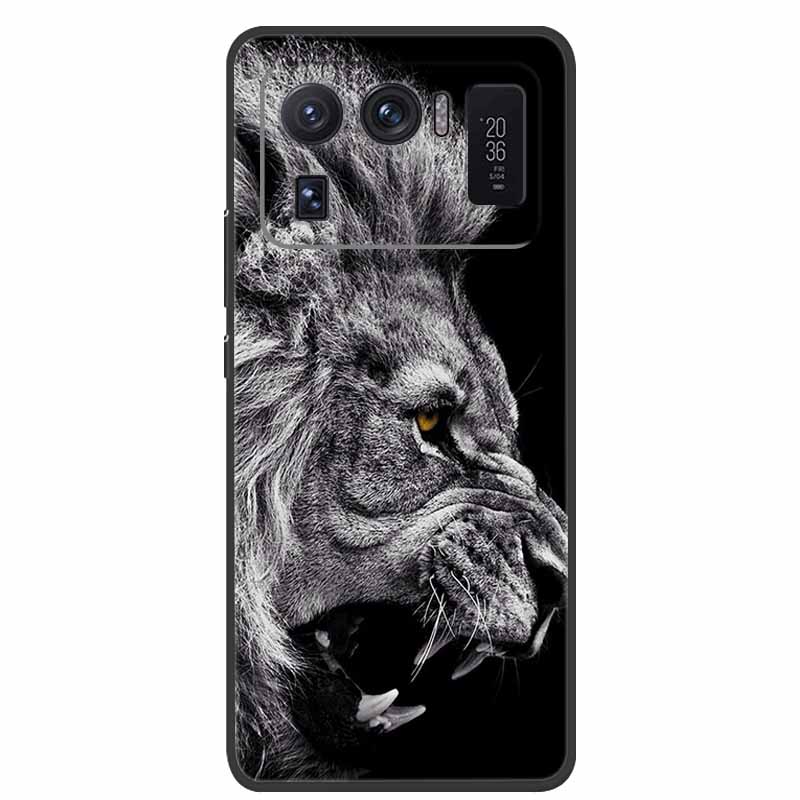 For Xiaomi Mi 11 Ultra Case 6.81 Shockproof Soft silicone TPU Back Cover Cases For Xiaomi11 Ultra Phone fundas Mi11 Ultra Cute