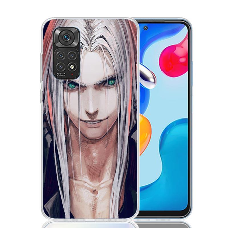 Anime FINAL FANTASY 7 BloodyBeni Phone Case For Xiaomi Redmi Note 15 14 13 12S 12 Pro Plus 11S 11E 11 11T 10S 10 Art Soft Patter