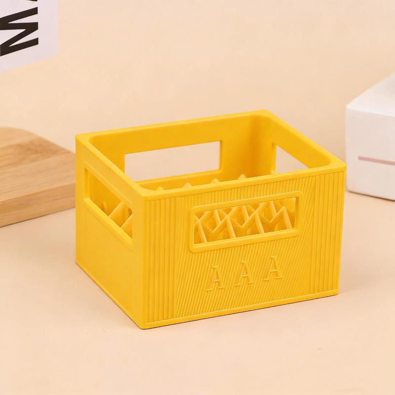 Hard Plastic 3D Printed Large Space 30/20 Slot AAA/AA Battery Storage Box for Home Decoration, 1 Piece
