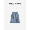French Arielle De Pinto Fashionable Lace Solid Color Children's Pants Lace Thin Wide-Leg Pants for Girls