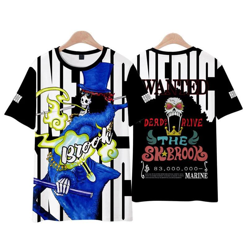 Men's Cartoon T-shirt 3D Short Sleeve TESS Street Fashion T-shirt, Large Size Clothes