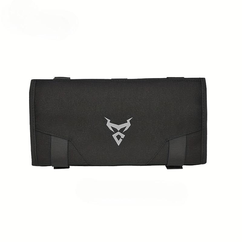 For MC-0130 MOTOCENTRIC Motorcycle Tool Bag - Durable Nylon, Adjustable Strap, Multi-Compartment Storage for Tools and Accessories