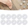10pcs 12 Grids Nail Art Storage Box Plastic Round Beads Container Nail Gems Storage Container Beads