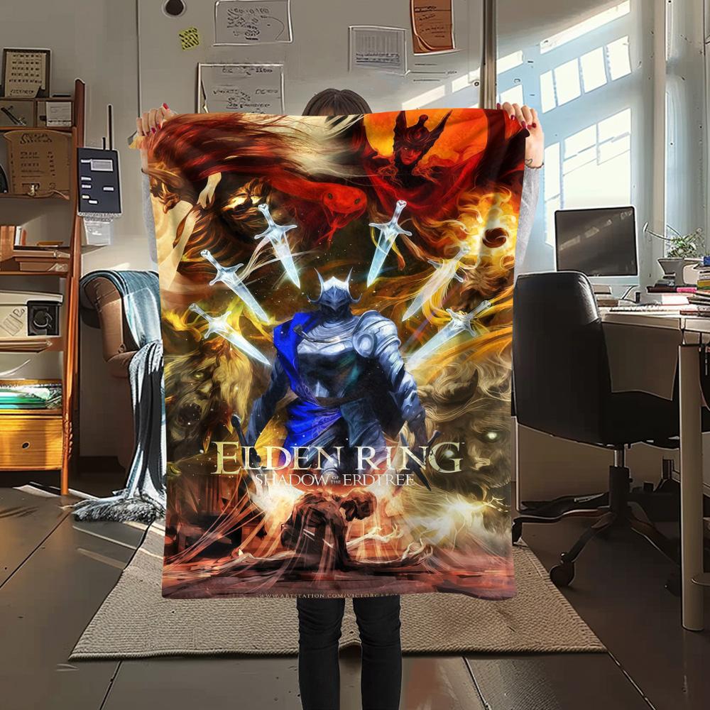 

Souls series Print FlAannel Blanket, High quality Comfortable for All Seasons, Home Decor, Warmth and Comfort 80cm x 120cm