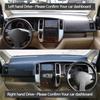 För Nissan Serena Suzuki Landy C25 3:e gen 2005-2010 Instrumentpanelsöverdrag Instrumentpanelsmatta Mattunderlägg Solskyddskudde Solskydd Tillbehör