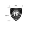 For Alfa Romeo Giulietta GT 159 147 156 Mito Brera Giulia F1 3D Metal Car Side Fender Sticker Shield Badge Emblem Logo zw5