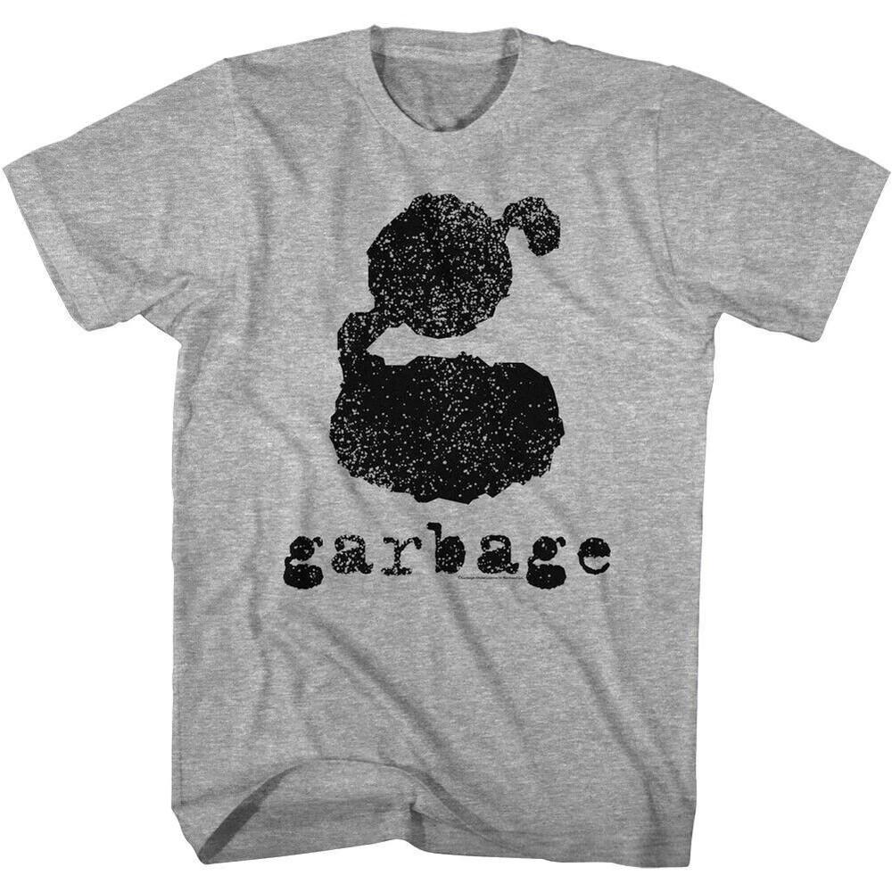Vintage Garbage Music Band Heavy Cotton Sport Grey All Size Unisex Shirt Unisex T-Shirt S