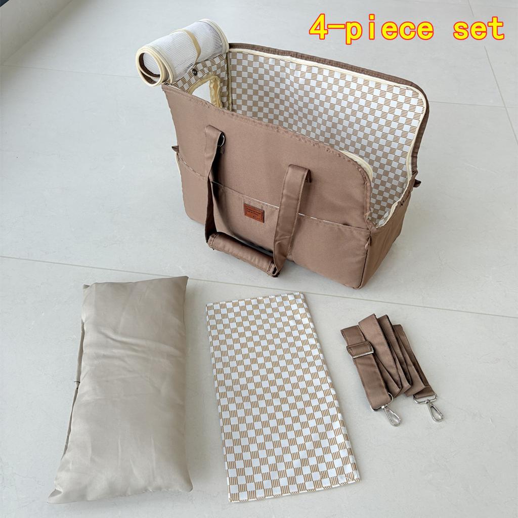 Set 4 Piece Breathable Pet Carrier Shoulder Bag for Cats And Small Dogs Safe Travel Handbag Puppy Chihuahua Yorkshire Dog Suppli