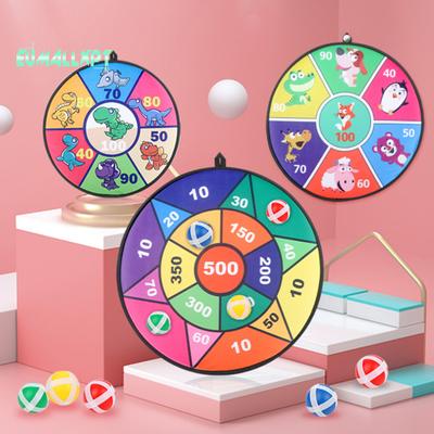 Darts Board Safe Well Adhesive Parent-child Interactive Cartoon Animal Target Games