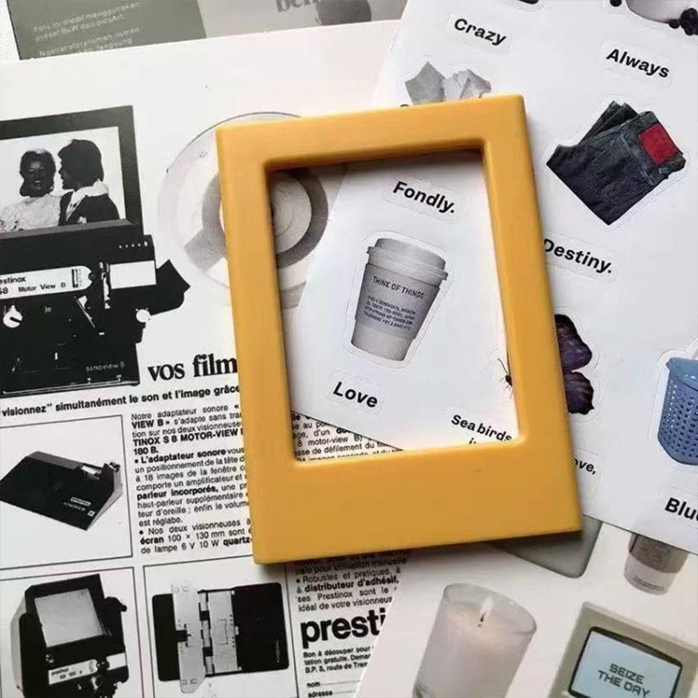 3 inches Instant Camera Photo Frame Magnetic Picture Display Holder  for Home Decoration