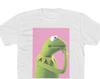 Kermit T-shirt - Thinking Kermit Frog - Retro Vintage Funny Tee