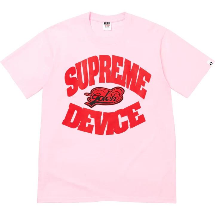 Supreme GOODENOUGH Device Tee Light Pink M