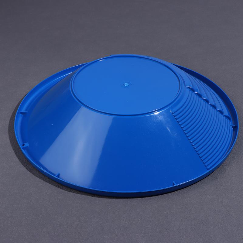 Plastic Gold Pan With Riffle Design Ergonomic Gold Panning Tool For Gold Mining Metal Detect Outdoor Wash Gold Panning Equipment