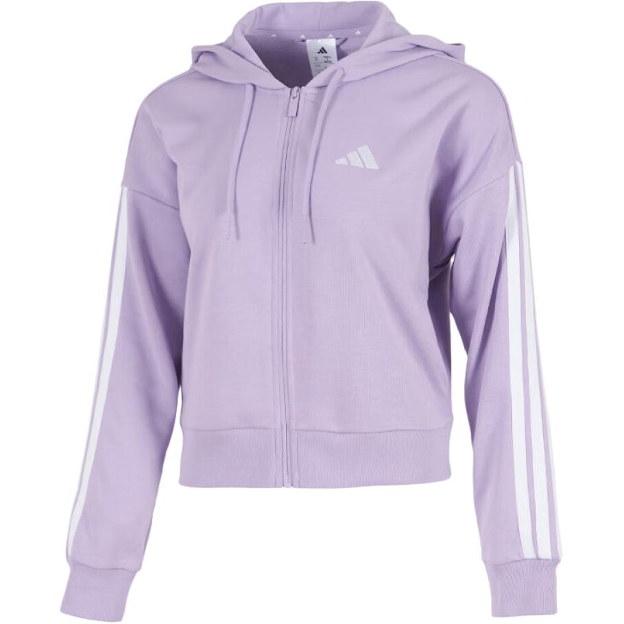 Adidas Sports Fashion Training Knitted Hooded Jacket Women Jackets JY3135