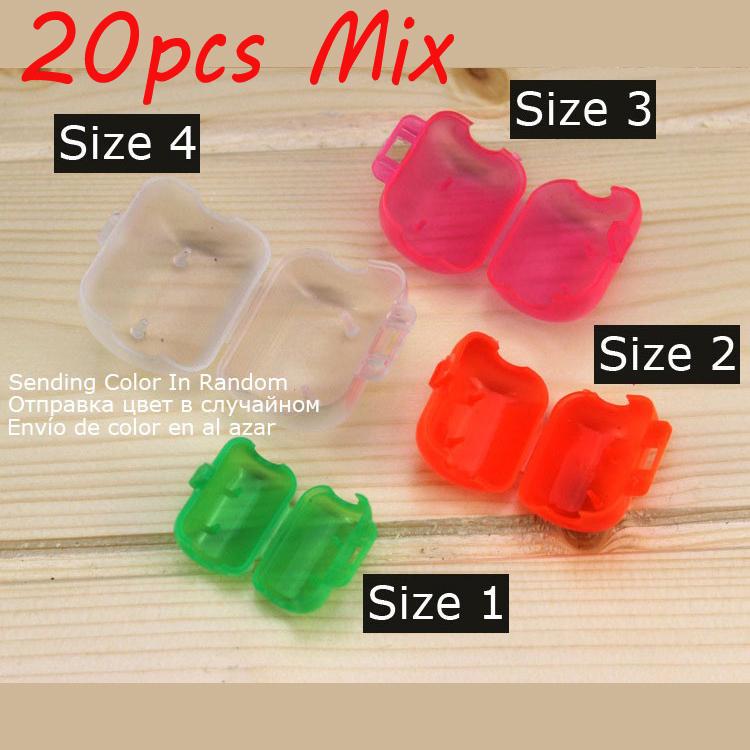 

20 шт./лот, рыболовные снасти, крышка для джиг-кальмара, крючки для осьминога, креветок, защита, аксессуары для морской рыбалки 20pcs mix each 5