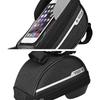 Bicycle Bag 1L Frame Front Top Tube Bike Bag Handlebar Touch Screen Cycling Bag Phone Holder Bicycle Accessories