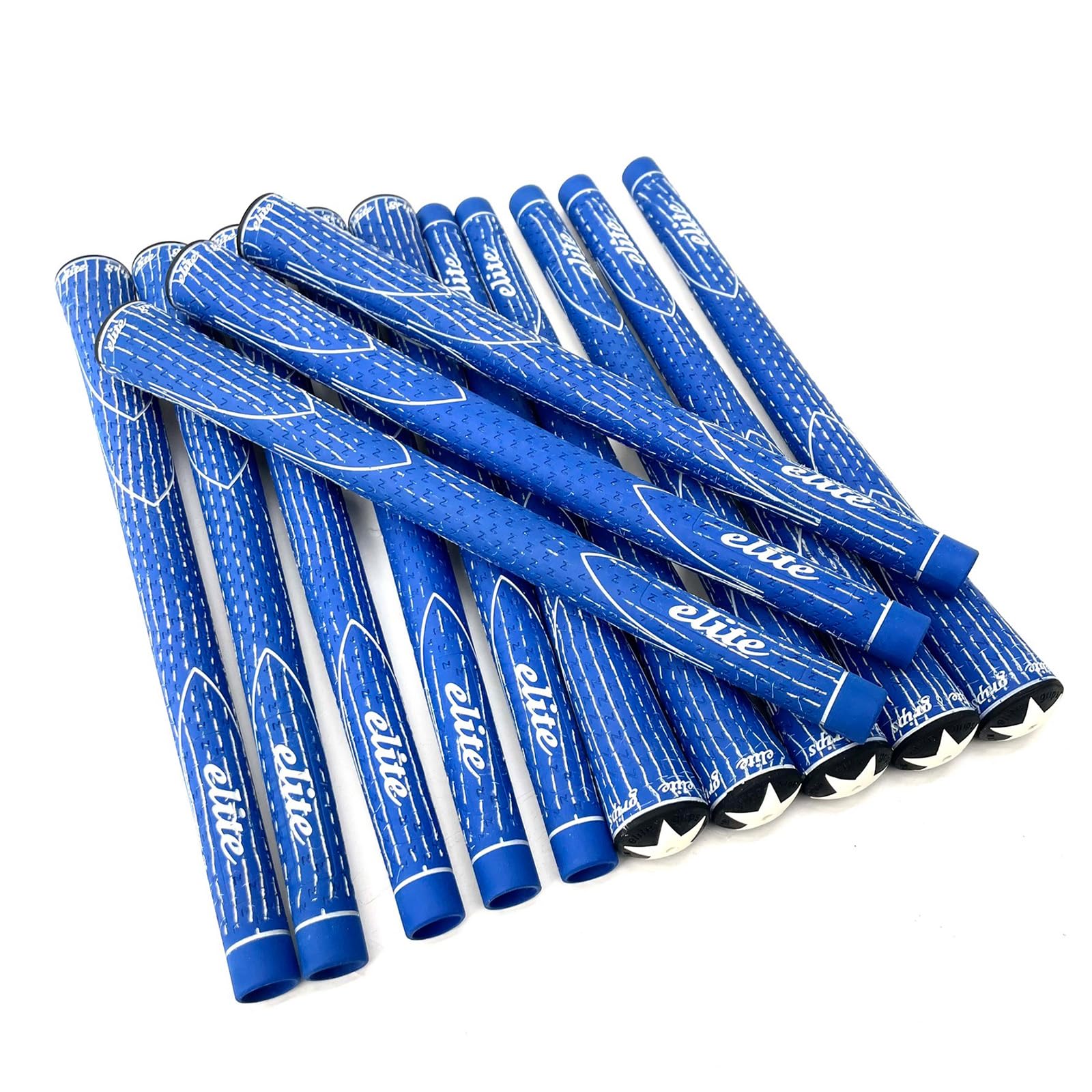 

elitegrips Гольф Грипсы N360 РЕЗИНОВЫЙ ШНУР M58 с задней линией набор из 13 штук, синий, синий