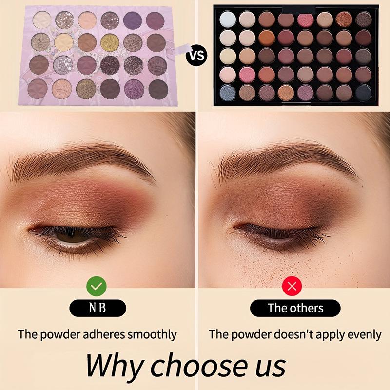 European Multi-purpose Makeup Palette: Eyeshadow, Blush & Contour All-in-One Set