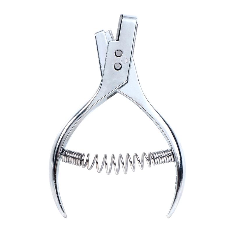 Diy oțel model pentru gaură clește de cusut Clești deschidere croitori croi țesătură marcator de poanson în formă de U clește de perforat