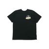 Tape Arrows Kurzarm Über-T-Shirt Schwarz Unisex Oberteile Schwarz Beige OMAA038R201850021048