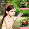 Handheld Kids Microscope Toy 500X 2 Display LED Light Educational Gift For Boys Girls Age 3 13