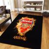 Arsenal F Carpet Rug for Living Room Bedroom Home Sofa Decoration,Kids play Non-slip Floor Mat