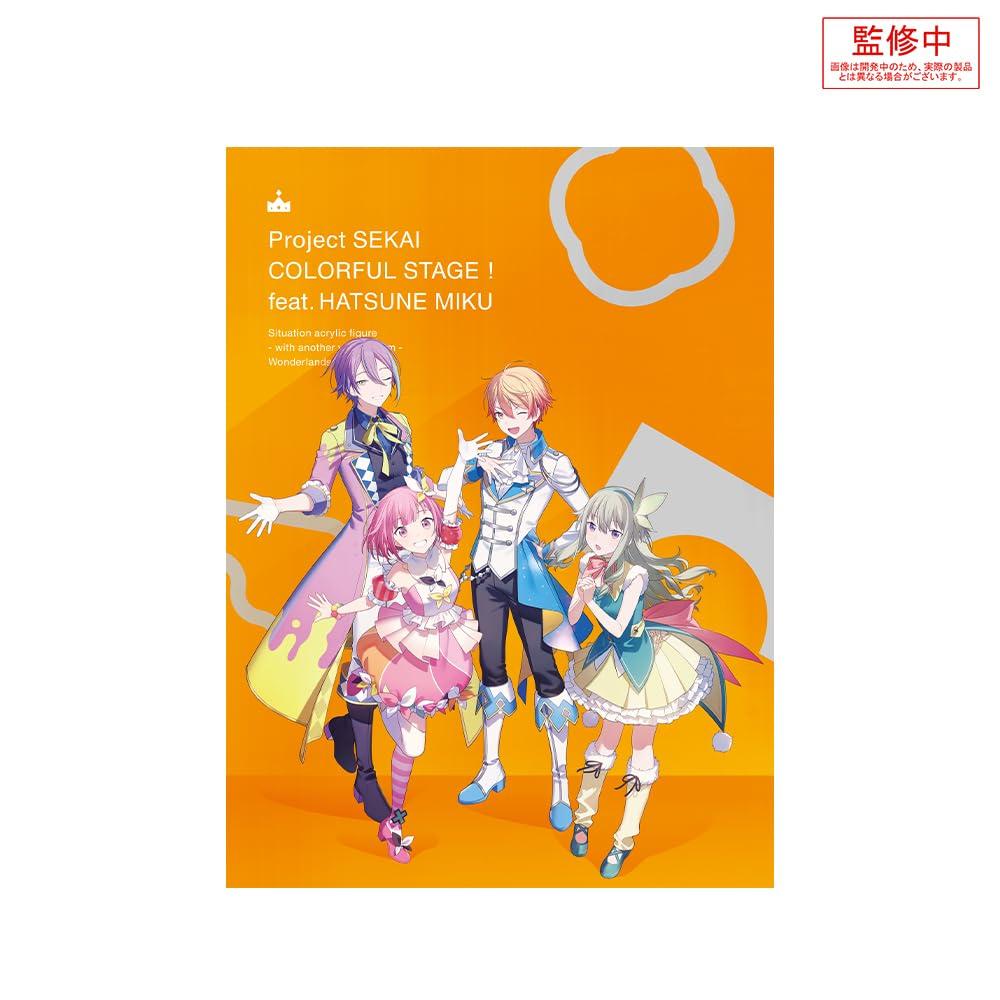 Project Sekai Colorful Hatsune Miku Situation Acrylic Another Vocal X Showtime Stage! Feat. Figure-With Album-Wonderlands