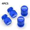 Car Wheel Tire Valve Caps Tyre Stem Covers Airdust Waterproof For MINI Cooper One JCW Countryman Clubman R60 R57 R55 R56 R53 TD1