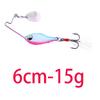 4g 8g 10g 15g 20g Fishing Lures Wobble Rotating Metal Vib Vibration Bait Fishing  Artificial Hard Baits Spinner Spoon Lure Pesca