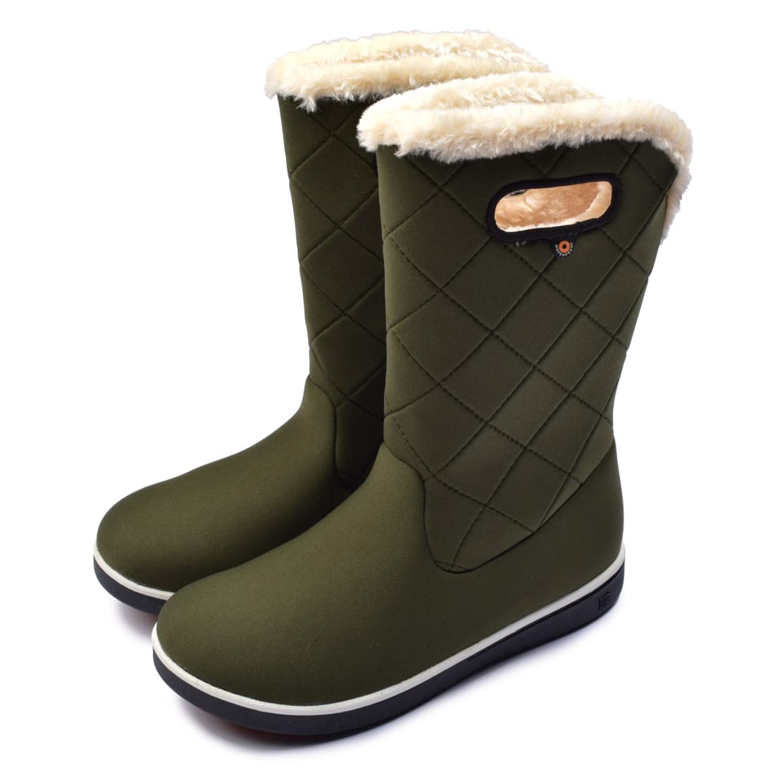 

Bogs Quilted Snow Original Mid Boots Women s Boots, зелёный