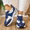 2026 New Women's Sneakers Outdoor Fashion Casual Shoes Plus Size Women's Shoes Color Blocked Platform Shoes