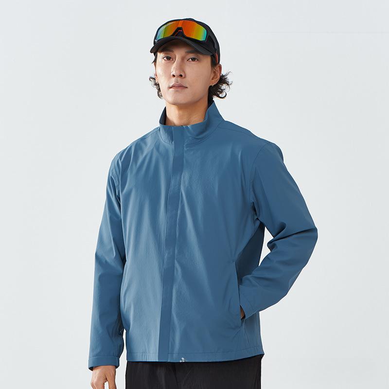 Women's Men's Lightweight Softshell Jacket Lined Waterproof  Soft SRain Coats Windbreaker Outdoor