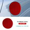 Carbon Fiber Fuel Tank Cap Cover Sticker for Mazda 3 Axela 2019-2025 LHD RHD Interior Accessories