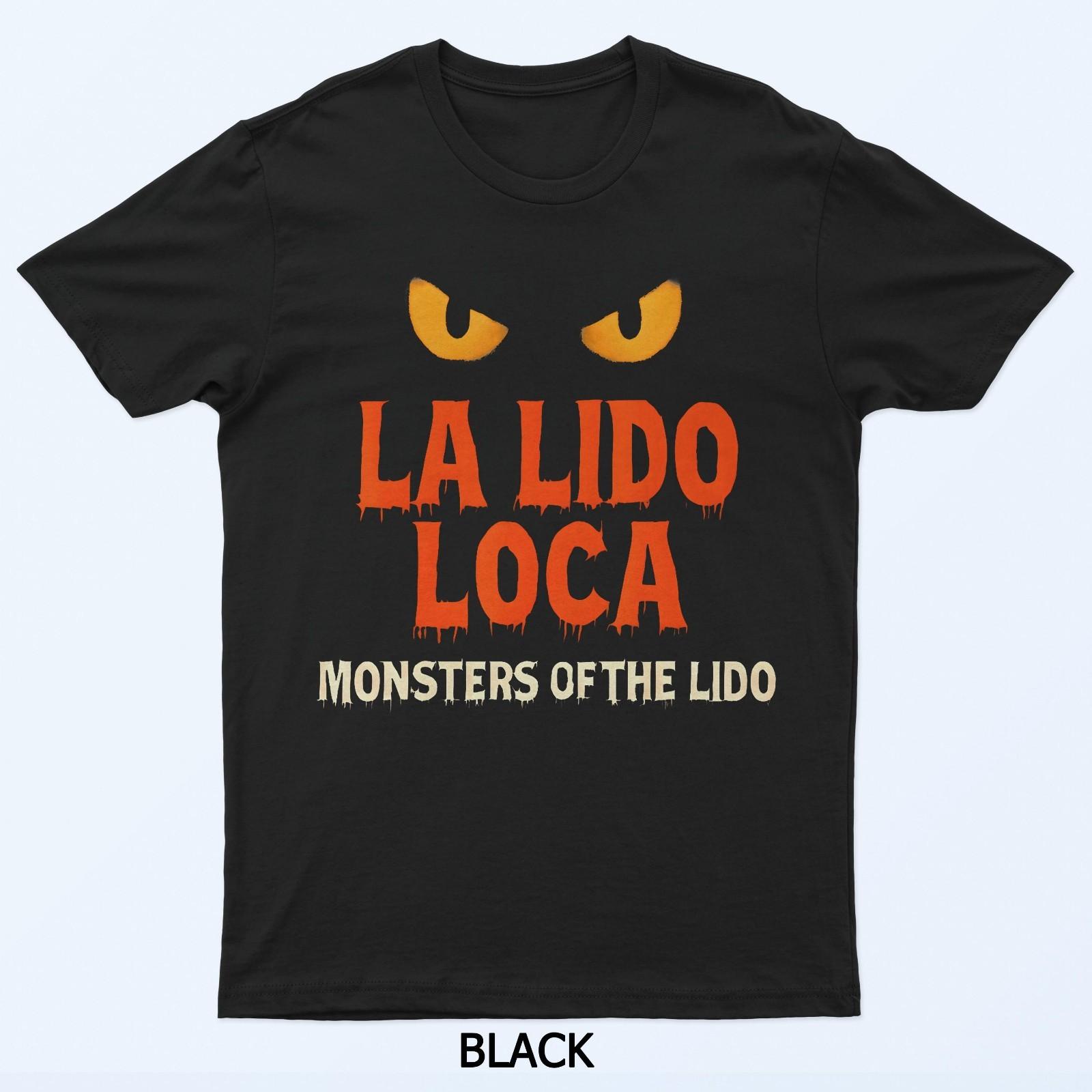 La Lido Loca Monsters Of Lido Scary Sloth T-Shirt XL