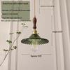 UOSU Retro Nordic Green Lotus Leaf Ceiling Light