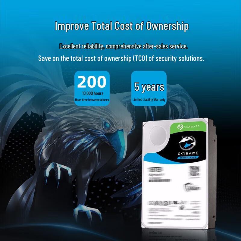 Seagate SkyHawk AI 3.5-inch Surveillance Hard Drive