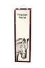 Friesian Horse I - Wine Box with a Horse, Alcohol Box with Graphics, Personalized Gift Box from the Art-Dog Brand