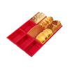 Silicone Baking Mold with 9-Square Grid for Homemade Bread & Cakes