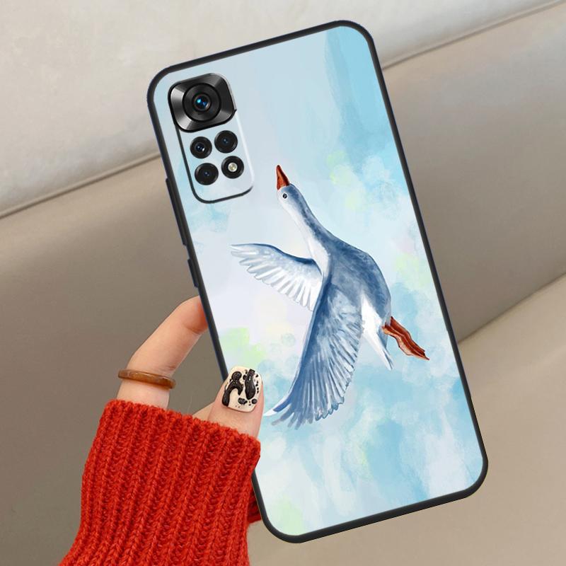 Lovely Birds Hummingbird Phone Case For Xiaomi Redmi Note 8 9 10 11 12 Pro 11S 10S 9S 8T Redmi 10A 10C 9A 9C Cover