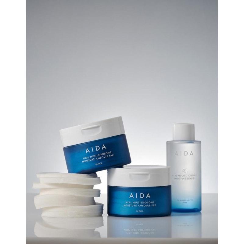 Hyal Multi-Liposome Moisture Ampoule Pad Kit (Liquid 200ml / Pads 50)