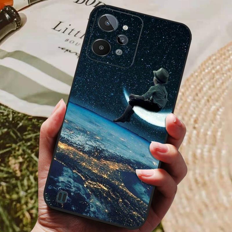 For Realme C31 4G Case C 31 Shockproof Silicone TPU Soft Back Cover For OPPO Realme C31 Phone Case Marble Coque RealmeC31 Fundas