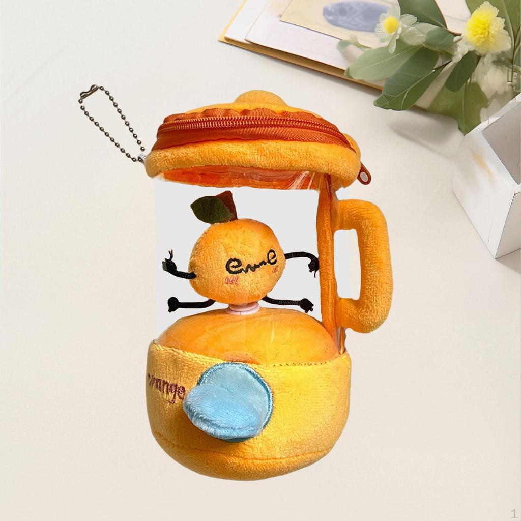 Fruit Juice Plush Toy Stuffed for The Following Creative Comic Party Rotating Cartoon
