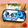 Undertale Pencil Case Large Capacity Nylon Organizer For Students And Artists