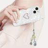Bag Pendant Plant Phone Chain Four Leaf Grass Phone Charm Backpack Accessories Enhances Your Look with a Touch of Luck