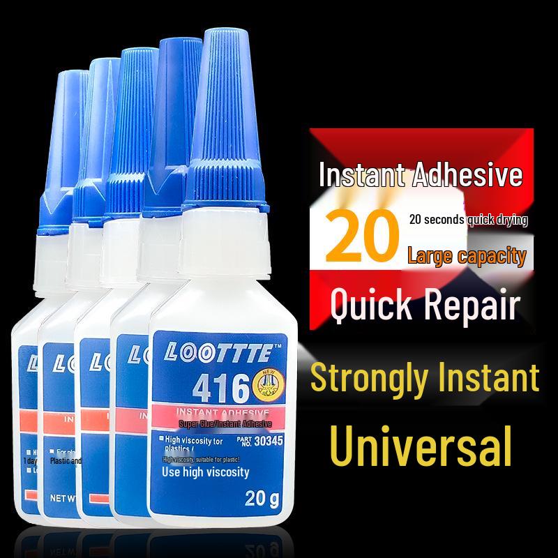 Loctite Universal Instant Super Glue for Wood, Plastic, and Rubber 401, 402, 403, 406, 414, 415, 495