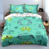 Monsters' cheerful wonderland. Bedding sets Duvet covers Pillowcases(1* Duvet Cover 2* Pillowcases without duvet insert)