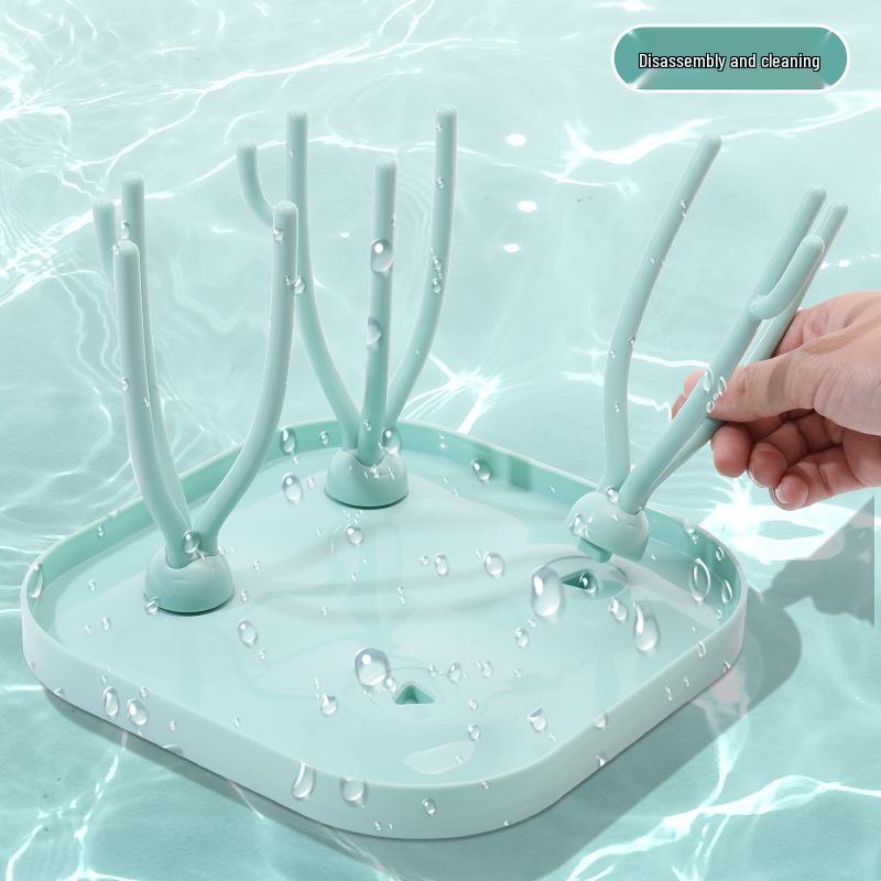 Abnehmbarer Babyflaschen- und Sauger-Trockenständer