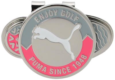 Puma Golf AlphaC CAT Nitro Clip Ash Free Size Marker, Marker, Gray/Peach Smoothie,