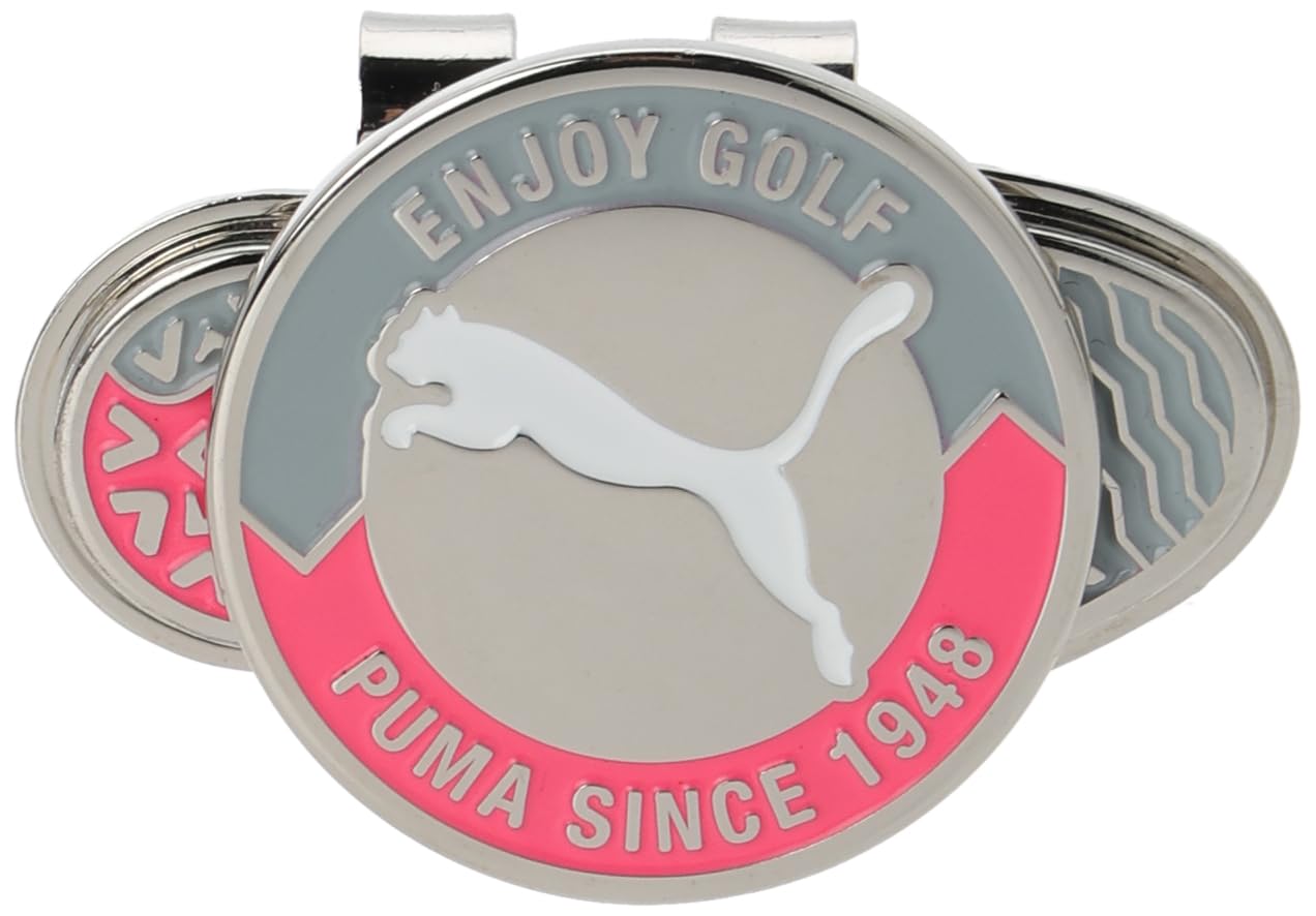 

PUMA Golf AlphaC CAT Nitro Clip Пепельница Маркер размера, Маркер, Серый/Персиковый смузи,