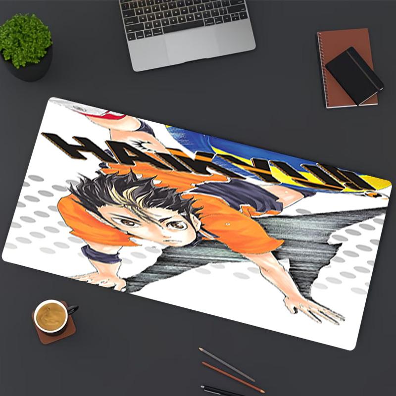Haikyu Print Mouse Pad, for Keyboard Pad Laptop PC Mat for Office Home Use, Desk Decor, Perfect Birthday Gift for Gamers